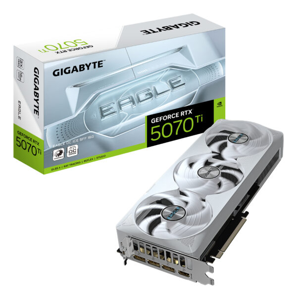 VGA GB RTX 5070 TI EAGLE OC ICE SFF 16GB „GV-N507TEAGLEOC ICE-16GD” 1