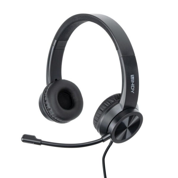 Casti Lindy USB-C Office „LY-20439” (timbru verde 0.18 lei)