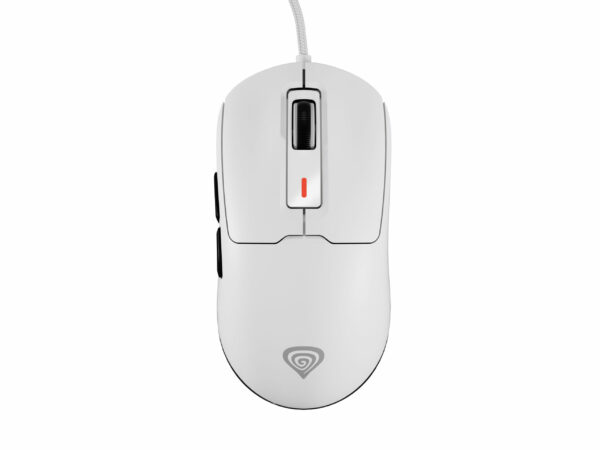 Mouse Genesis Krypton 660 12000 DPI alb „NMG-2190” (timbru verde 0.18 lei)