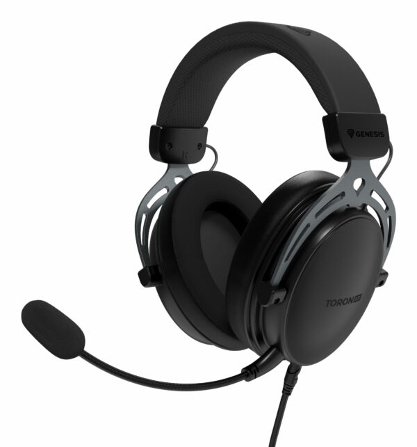 Casti cu fir Genesis Toron 531 negru „NSG-2117” (timbru verde 0.18 lei)