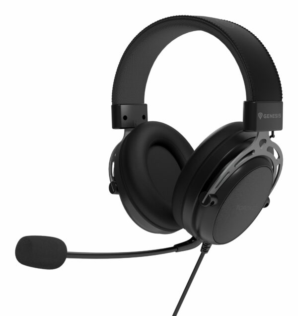 Casti cu fir Genesis Toron 301 negru „NSG-2160” (timbru verde 0.18 lei)
