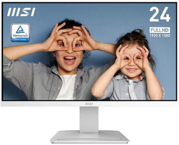 MSI PRO MP2412W 23.8inch VA FHD 100Hz HDMI DP White „PRO MP2412W” (timbru verde 7 lei)