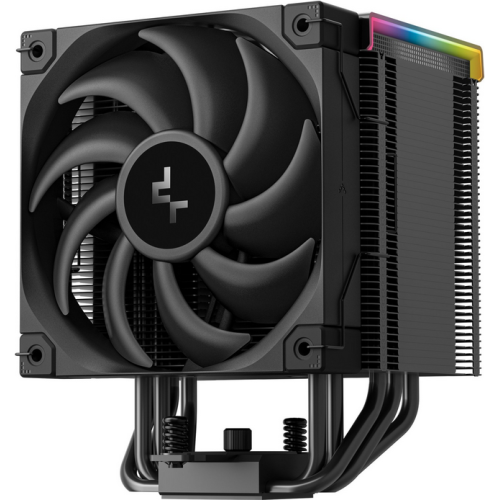 COOLER DeepCool „AK500 DIGITAL PRO” skt. Intel si AMD, racire cu aer, vent. 120mm, 500 – 1750 rpm, 5 heatpipes, inaltime 162mm, afisaj digital,”R-AK500-BKAPMN-G” (timbru verde 0.8 lei)