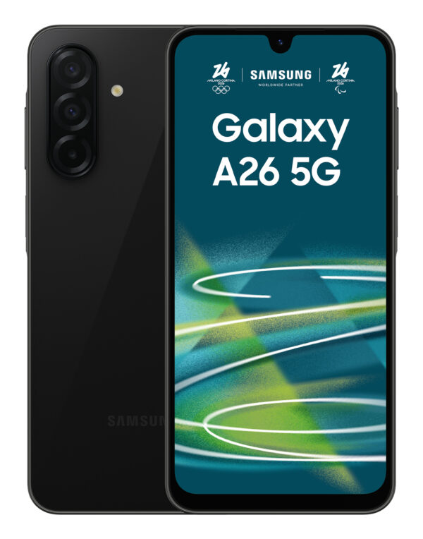 Samsung A26 5G A266 6.7″ 8 256GB DS BK „SM-A266BZKCEUE” (timbru verde 0.45 lei)