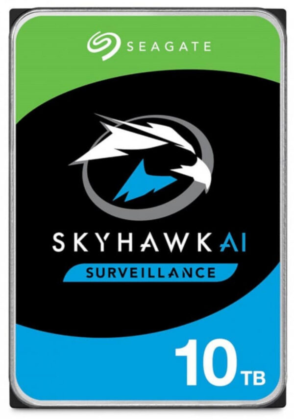 HDD intern Seagate, SkyHawk AI, 3.5″, 10TB, SATA3, 7200rpm, 256MB „ST10000VE000”