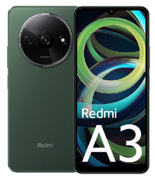 Xiaomi Redmi A3 3/64GB DS Green „XM-MIA-364DSGN” (timbru verde 0.45 lei)