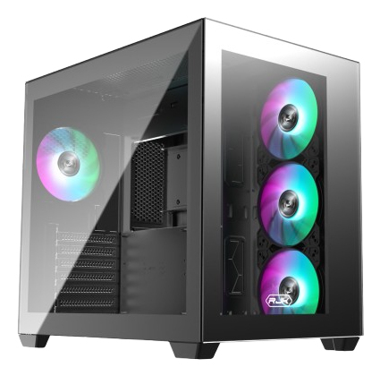 Carcasa RAIJINTEK PAEAN C7 TG4, MiddleTower, ATX, Negru „0R20B00234” (timbru verde 0.32 lei)