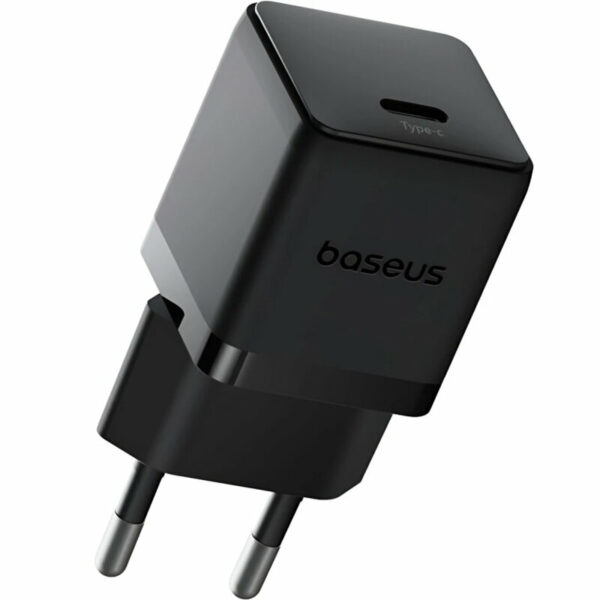 INCARCATOR retea Baseus Palm, Quick Charge 20W, 1 x USB Type-C, negru „P10111602113-00” (timbru verde 0.18 lei) – 6932172672935