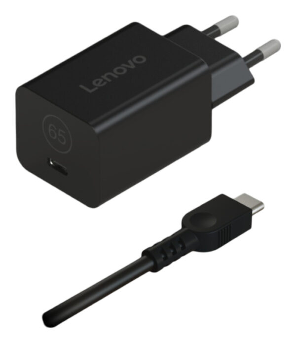 Lenovo GaN Nano 65W Adapter -EU „40AWGN65EU” (timbru verde 0.8 lei)