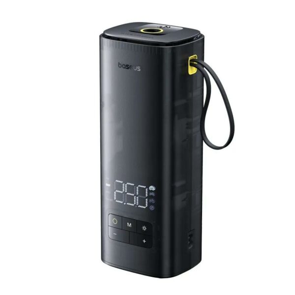 COMPRESOR AUTO Baseus SuperMini Mega Series, putere 120W, display LED, negru (timbru verde 0.80 lei) „C11123202111-00” – 6932172657130