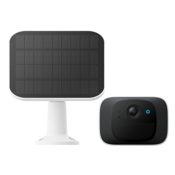 Kit camera supraveghere si panou solar Anker „SoloCam C210”, 2K, Wi-Fi 2.4 GHz, bullet, wireless, EMMC 8 GB, Night Vision, Smart AI, „E8B00324” (timbru verde 0.8 lei) – 0194644193607