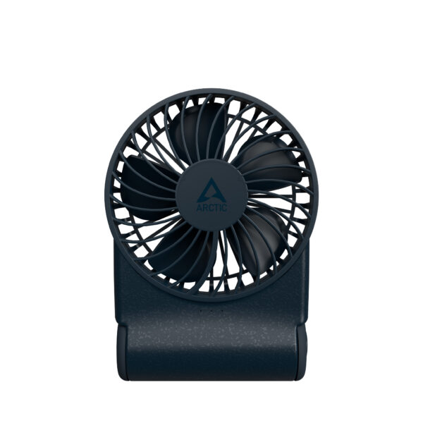 VENTILATOR birou ARCTIC „Summair 2Go” 91mm, 5W, 600-4000RPM, portabil, pliabil, alimentare USB, acumulator 5.000mAh, pana la 74 de ore, cablu USBA-C 1.2m inclus, albastru, „AEBRZ00028A” (timbru verde 0.18lei)