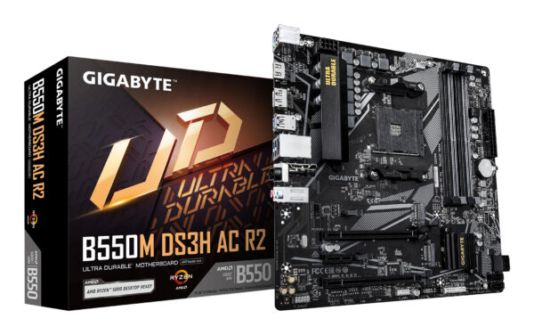 MB GIGABYTE B550M DS3H AC R2 AM4 „B550M DS3H AC R2”