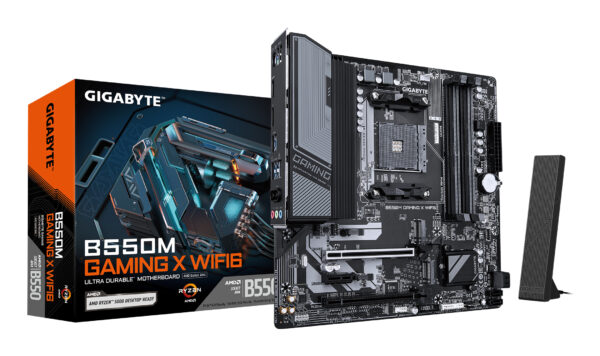 MB GIGABYTE B550M GAMING X WIFI6 AM4 „B550M GAMING X WIFI6”
