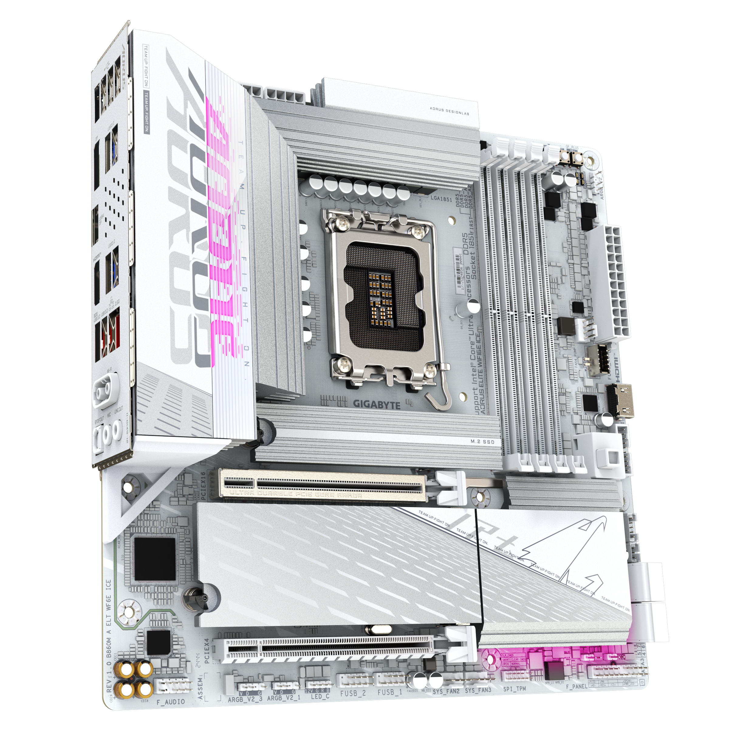 B860M AORUS ELITE WF6E ICE