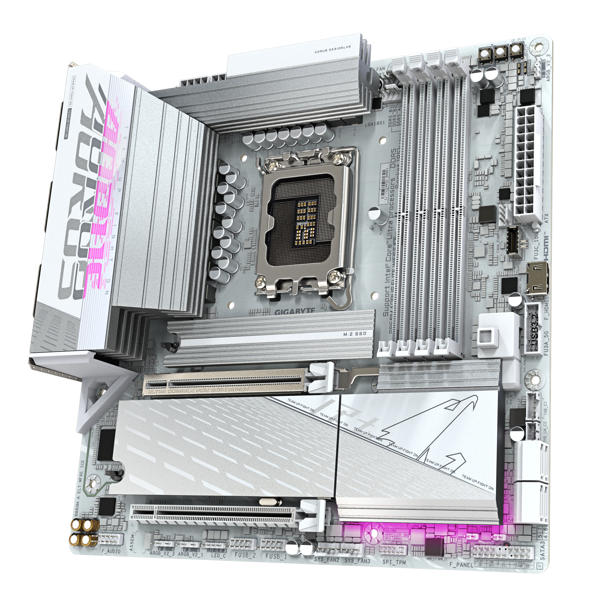 B860M AORUS ELITE WF6E ICE