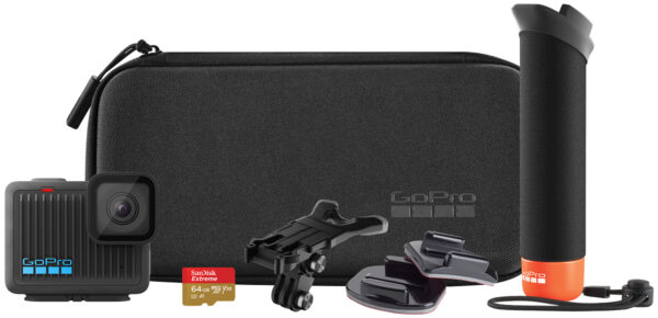 Camera de actiune GoPro Hero Specialty BundleCard 64Gb „CHDSF-131-RT” (timbru verde 1.20 lei)