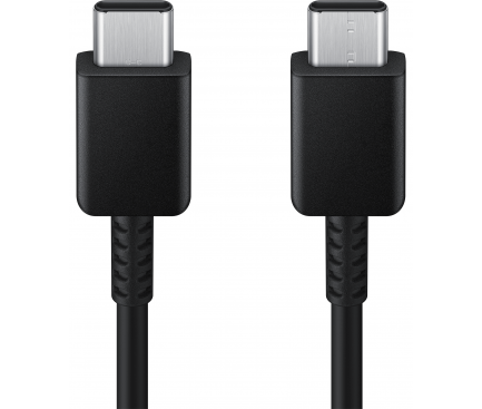 USB-C Male la USB-C Male, 1 m, Black, amperaj maxim suportat 3A „EP-DA705BBE” (timbru verde 0.18 lei)