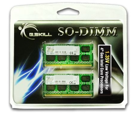 Memorie laptop F3-1600C11D-8GSL, DDR3, 2 x 4 GB, 1600 GHz, CL11, 1.35V, kit „F3-1600C11D-8GSL”