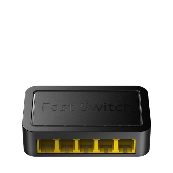 CUDY 5-Port 10/100 Mbps Desktop Switch „FS105D” (timbru verde 2 lei)