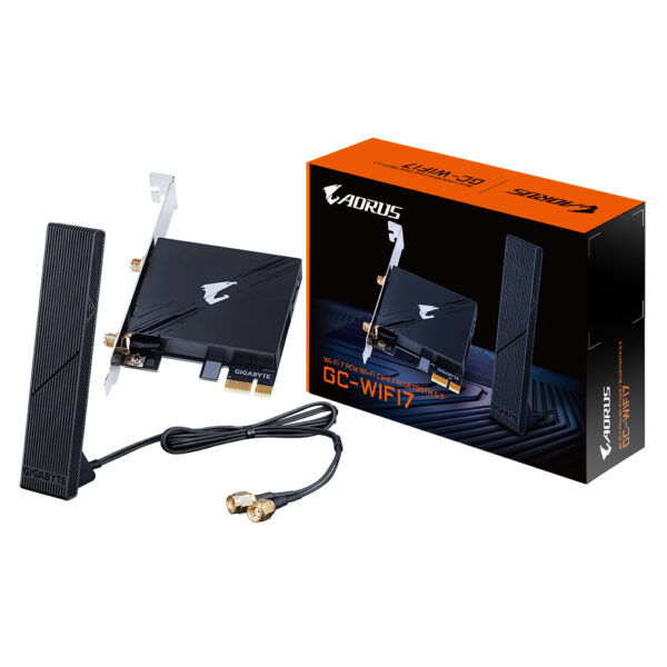 GIGABYTE Placa de retea GC-WIFI7, 6GHz, PCIe „GC-WIFI7”