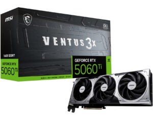 GeForce RTX 5060 Ti 16G VENTUS 3X OC