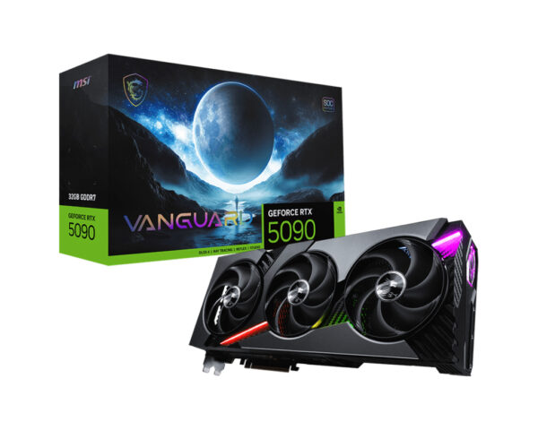 MSI GeForce RTX 5090 32G VANGUARD SOC „GeForce RTX 5090 32G VANGUARD SOC”