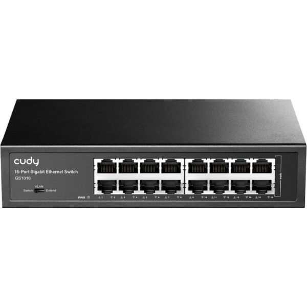 CUDY 16-Port Gigabit Light Managed Switc „GS1016E” (timbru verde 2 lei)