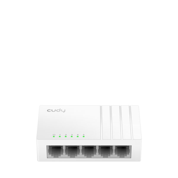 CUDY 5-Port Gigabit Splitter with USB C „GS105U” (timbru verde 2 lei)