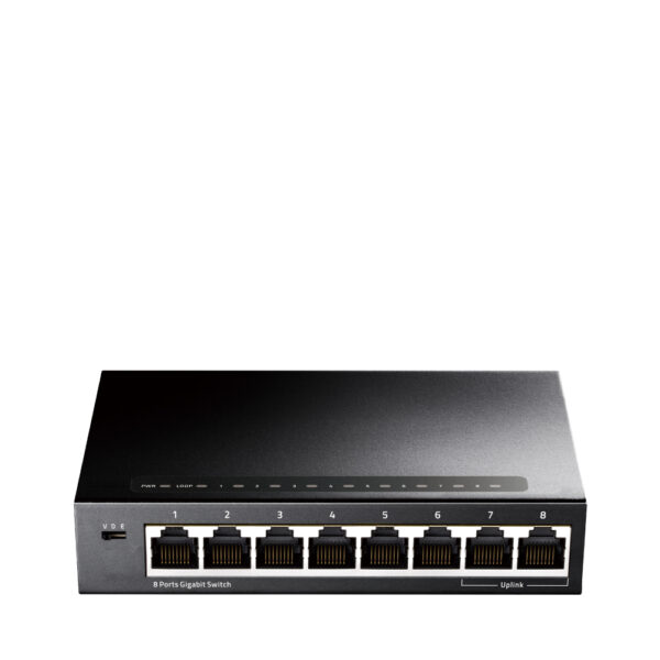 CUDY 8-Port Gigabit Metal Switch „GS108” (timbru verde 2 lei)