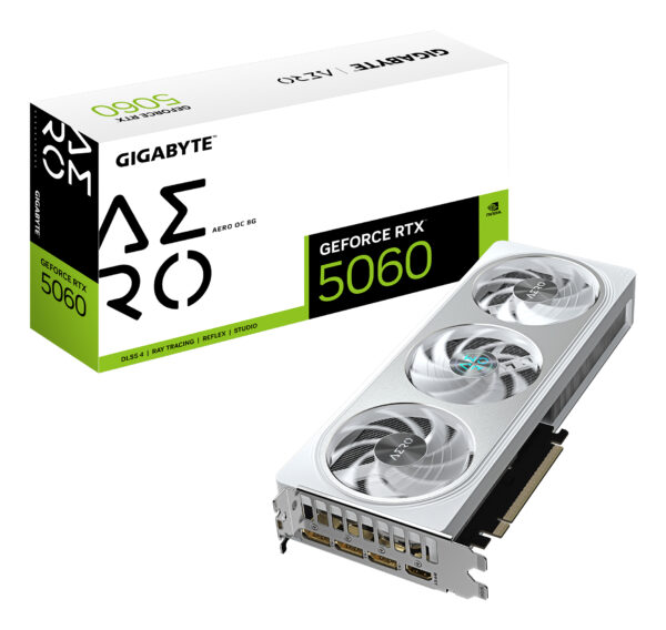 VGA GIGABYTE RTX 5060 AERO OC 8GB „GV-N5060AERO OC-8GD”