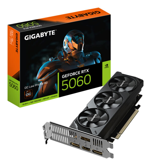 VGA GIGABYTE RTX 5060 OC LOW PROFILE 8GB „GV-N5060OC-8GL”