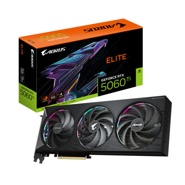 VGA GIGABYTE RTX 5060 TI AORUS E 16GB „GV-N506TAORUS E-16GD”