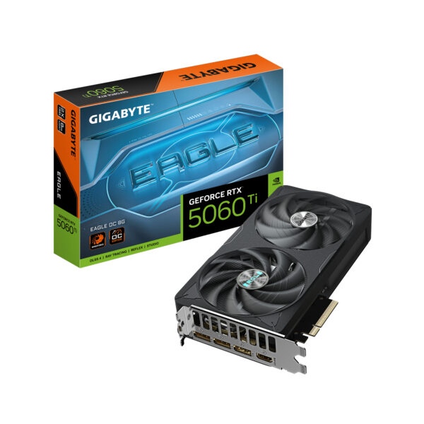 GIGABYTE GeForce RTX 5060 Ti EAGLE OC 8GB GDDR7 3xDP 1xHDMI VGA „GV-N506TEAGLE OC-8GD”