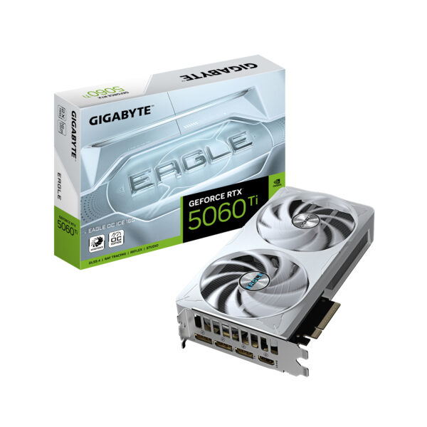 VGA GIGABYTE RTX 5060 TI EAGLE OC 16GB „GV-N506TEAGLEOC ICE-16GD”