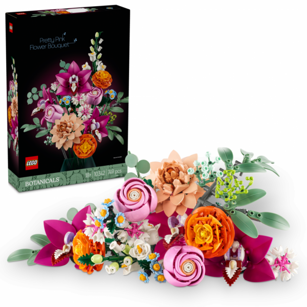 BUCHET DE FLORI ROZ, LEGO 10342 „LEGO10342”