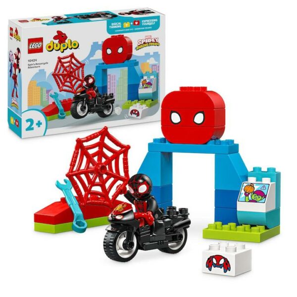 AVENTURA PE MOTO. A LUI SPIN, LEGO 10424 „LEGO10424”