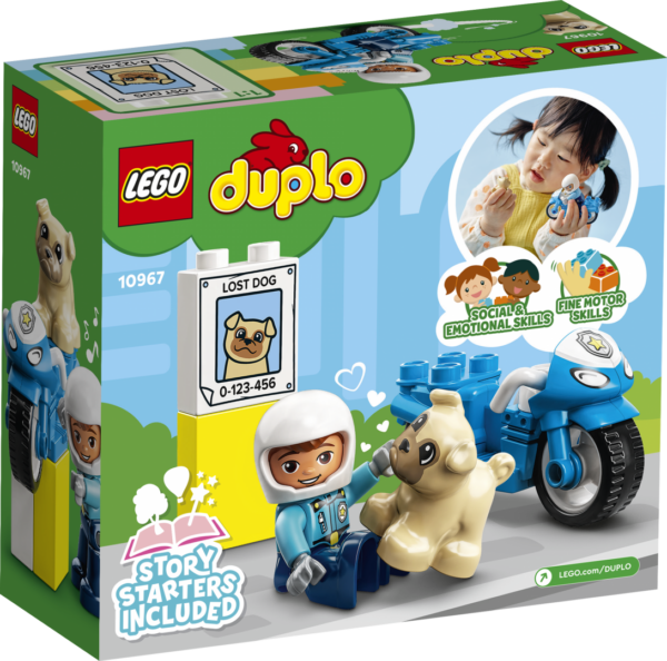 MOTOCICLETA DE POLITIE, LEGO 10967 „LEGO10967”