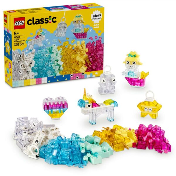 CUTIE TRANSPARENTA MAGICA, LEGO 11040 „LEGO11040”
