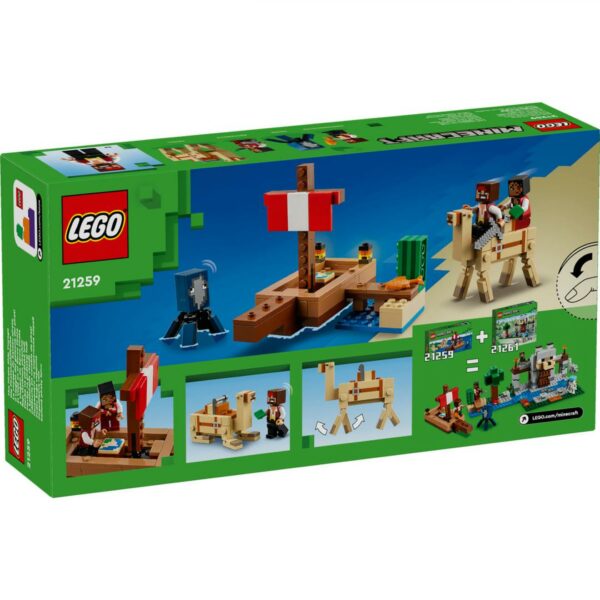 CALATORIE PE CORABIA DE PIRATI,LEGO21259 „LEGO21259”