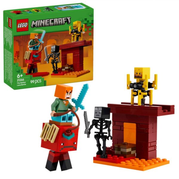 BATALIE DEASUPRA LAVEI, NETHER,LEGO21266 „LEGO21266”