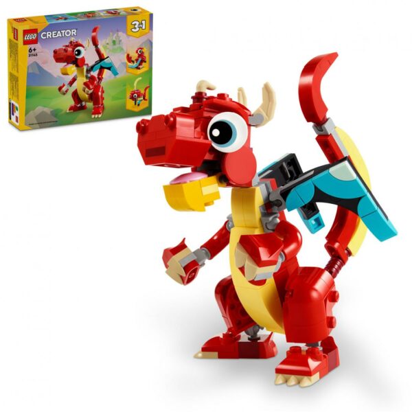 DRAGON ROSU, LEGO 31145 „LEGO31145”