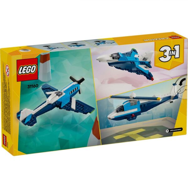 AVION DE CURSE 3IN1, LEGO 31160 „LEGO31160”