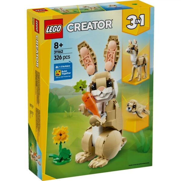 IEPURAS DRAGALAS 3IN1, LEGO 31162 „LEGO31162”