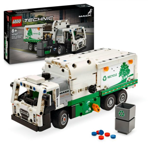 AUTOGUNOIERA MACK LR ELECT. LEGO 42167 „LEGO42167”