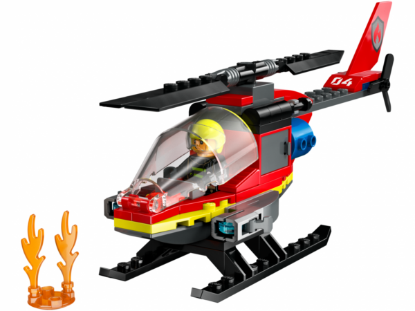 ELICOPTER DE POMPIERI, LEGO 60411 „LEGO60411”