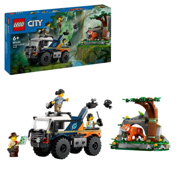 CAMION OFFROAD EXPLORAT.JUNGLA,LEGO60426 „LEGO60426”