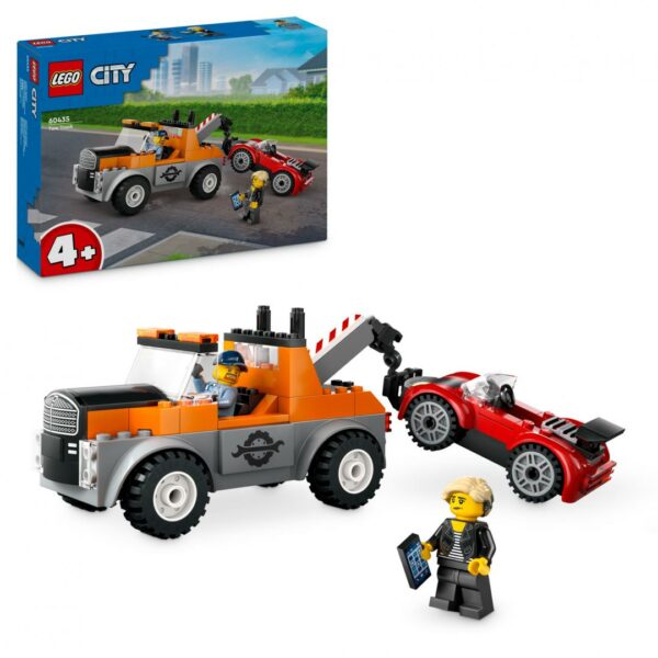 CAMION TRACTARE&MASINA SPORT, LEGO 60435 „LEGO60435”