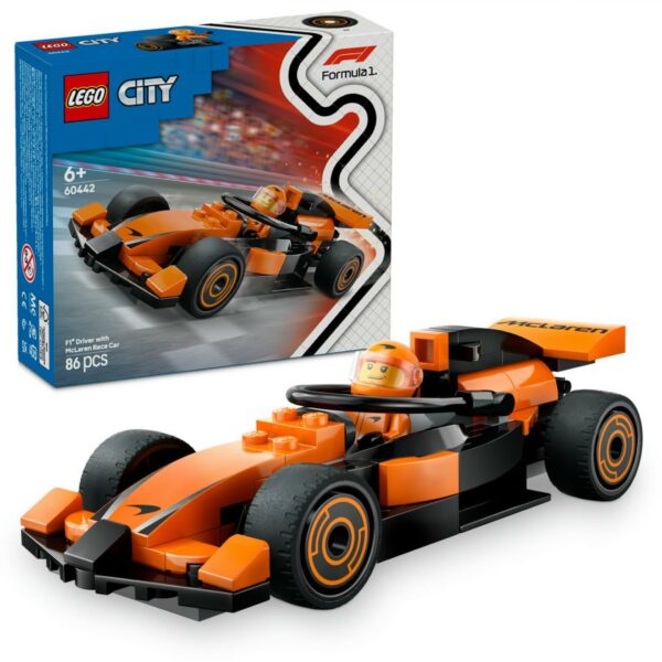 PILOT F1,MASINA CURSE MCLAREN,LEGO 60442 „LEGO60442”
