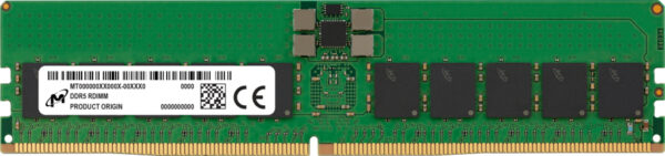 Micron DDR5 RDIMM 32GB 1Rx4 4800 CL40 (16Gbit) (Single Pack) „MTC20F1045S1RC48BR”